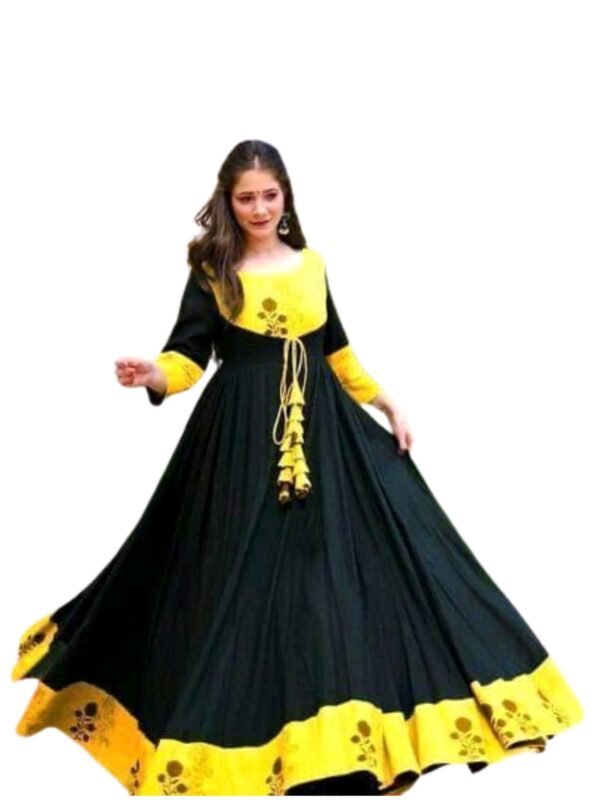 This high-demand Anarkali Kurti is designed for the fashion-forward