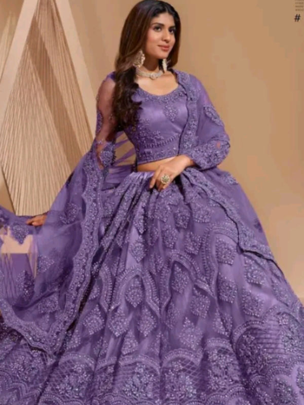 Designer Embroidered Ethnic Chain Work Lehenga choli with dupptta for girl’s and