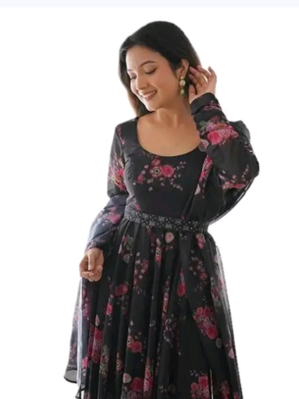 Gown for women Name: Gown for women Fabric: Poly Georgette