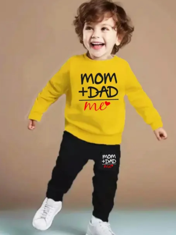 Kids Clothing Set for Boys with a print of