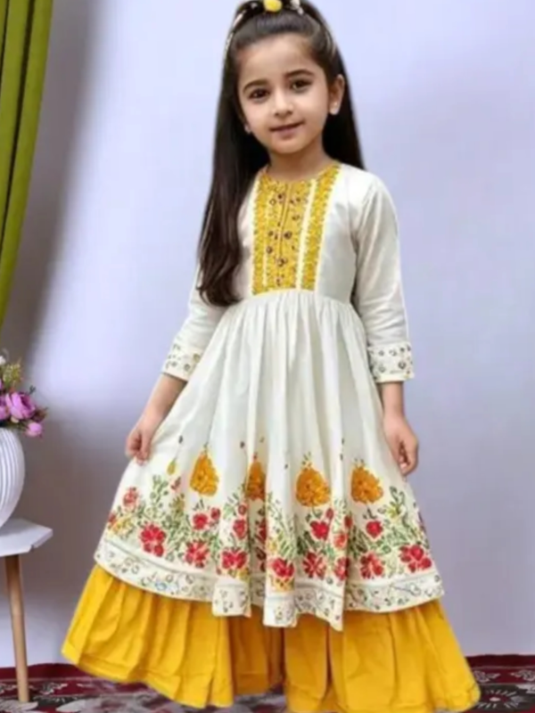 Stylish Kids Ethnic Top palazzo pant