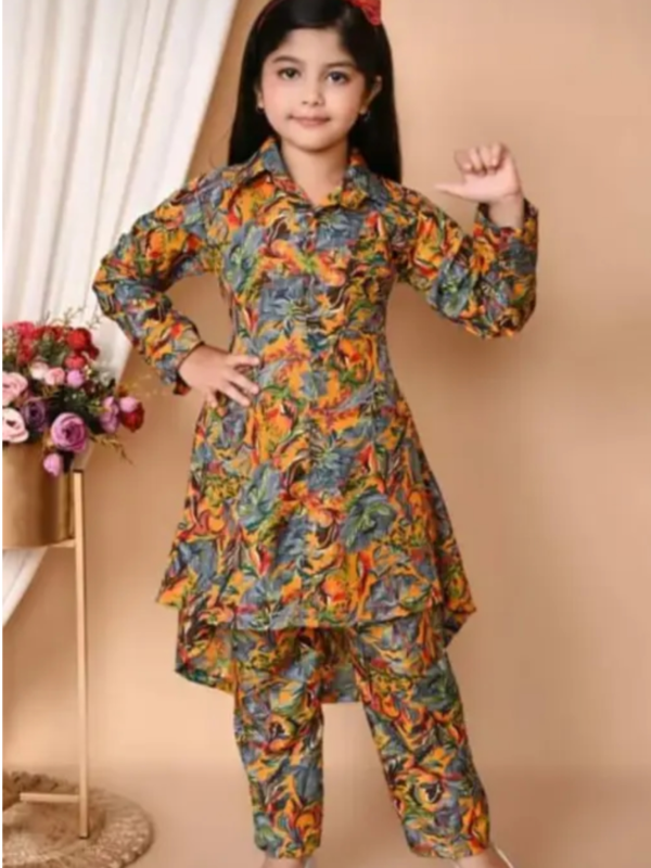 LGIRLS KURTA PAIJAMAT op Fabric:
