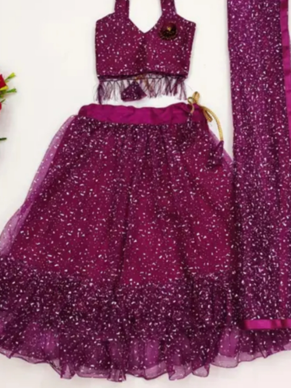 Fancy Chaniya Choli Lehenga Fabric: Super