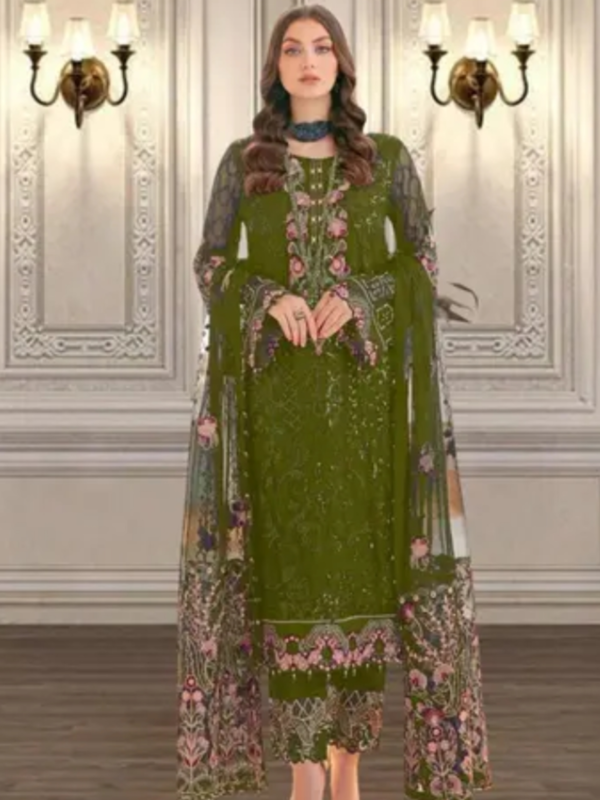 Georgette Semi Stitched Suits Onlineo