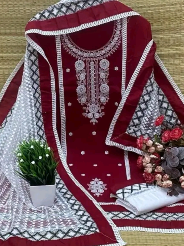 unstitched salwar suits for women Top