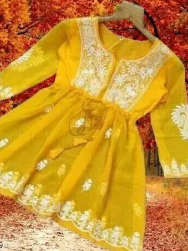 Jivika Petite Kurtis Georgette Sleeve