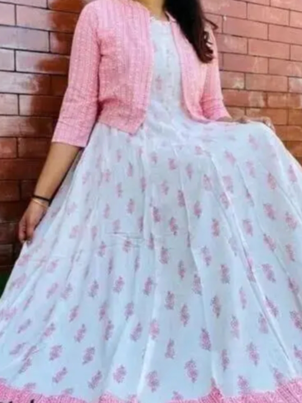 Jackline Pink Fabric: RayonSleeve Length: