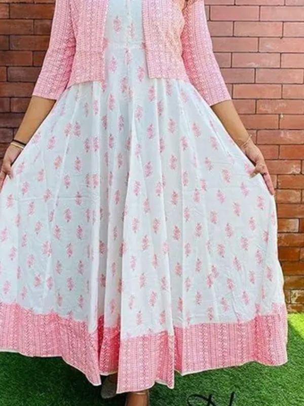 Jackline Pink Fabric: RayonSleeve Length: