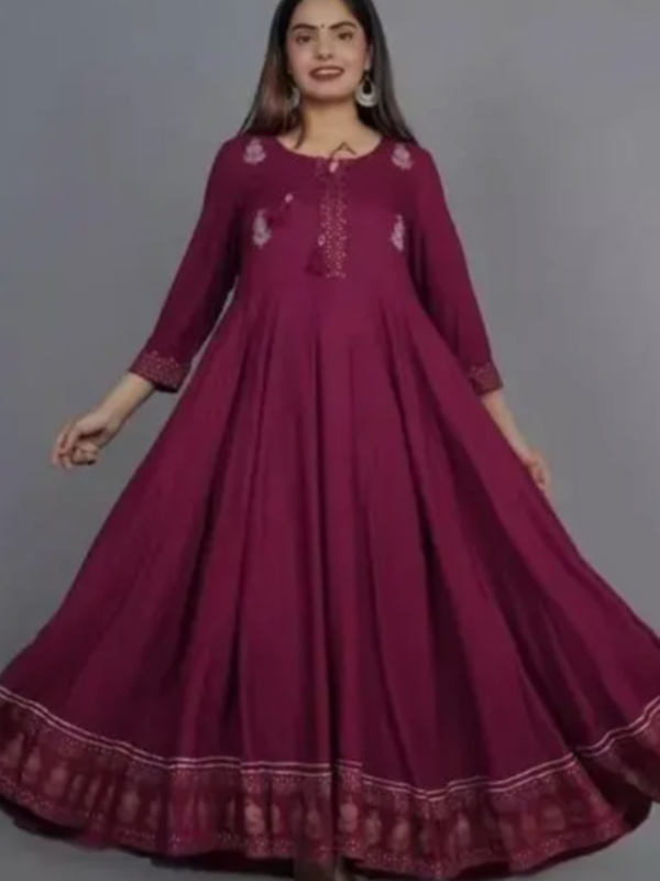 Wine border shivay handicrafts Rayon