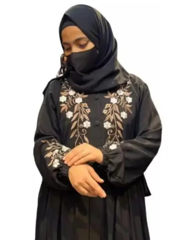New Stylish Embroidery Work Burkha