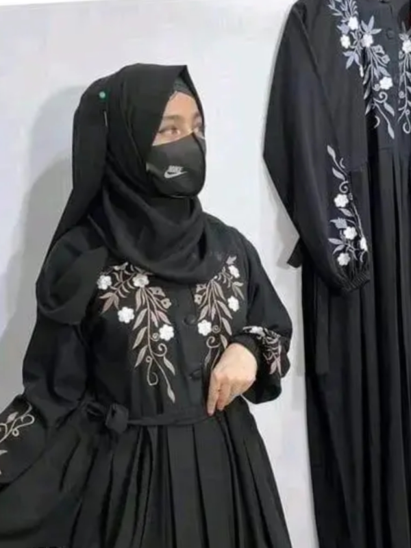 New Stylish Embroidery Work Burkha