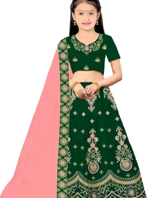 irls Lehenga Cholis Pack Of 1TopFabric: