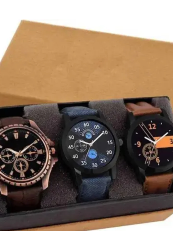 Stylish Men Glamour Brown Leather