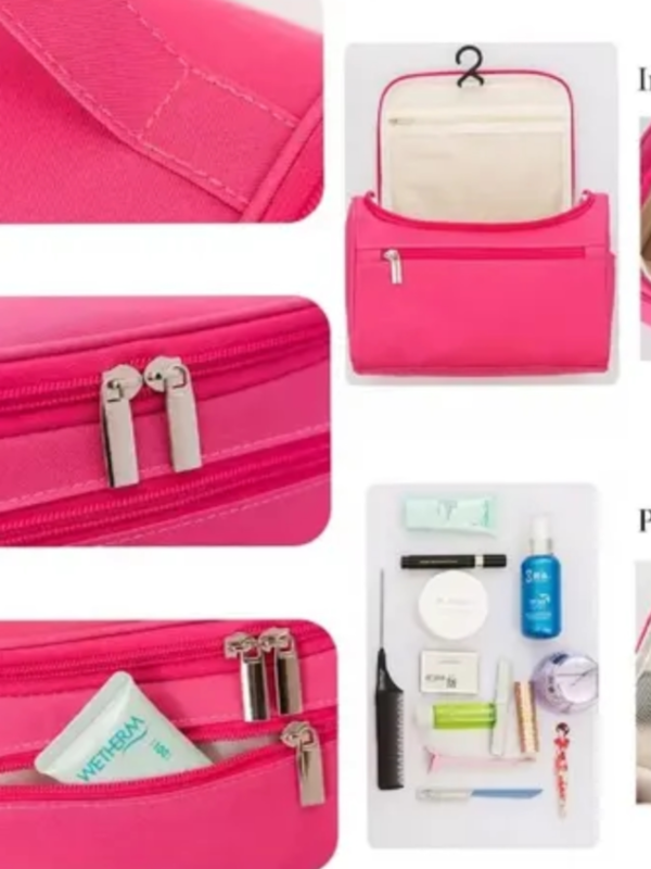 AKE UP BAG PINKThis makeup bags ar