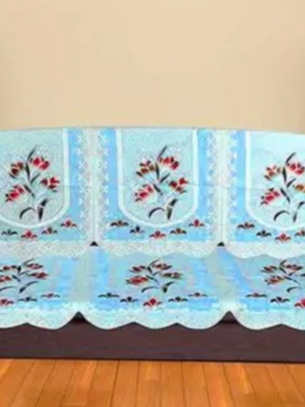 Samario Multicolour Cotton 3+1+1 Sofa