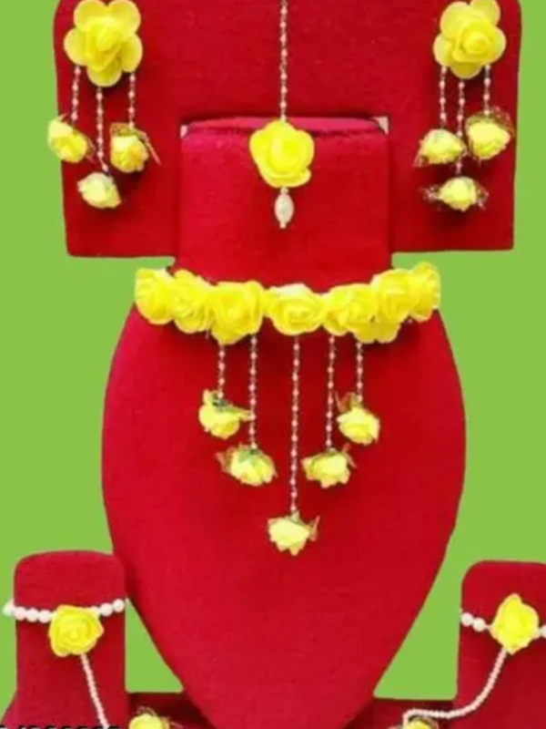 Flower Designer Jewellery Set For