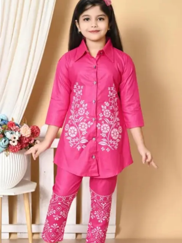 Moonlight kids kurta Set for GirlsTop