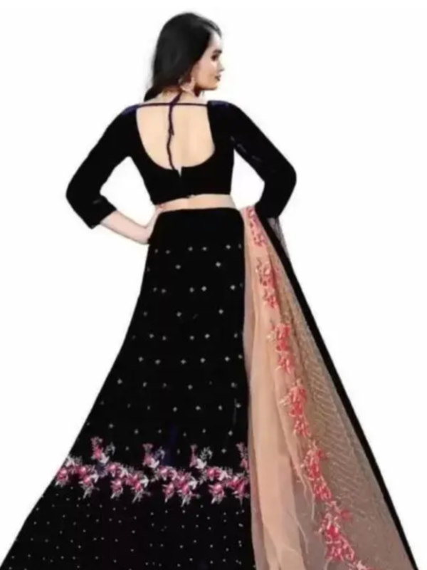 New Fncy Viscos VelvetLehengaTopwear
