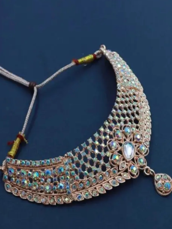 Rose gold Plated jewellery Set Base Metal