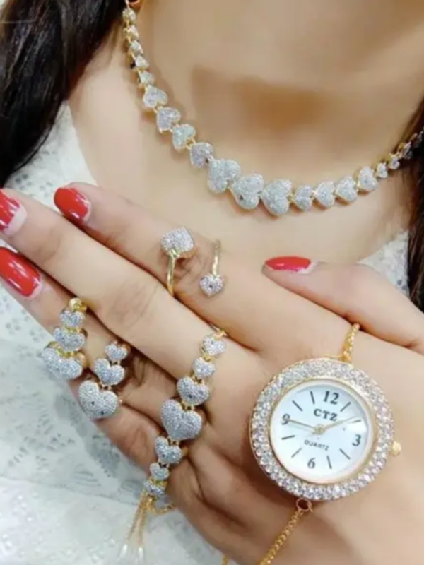 Beautiful Alloy Jewel SetBase Metal