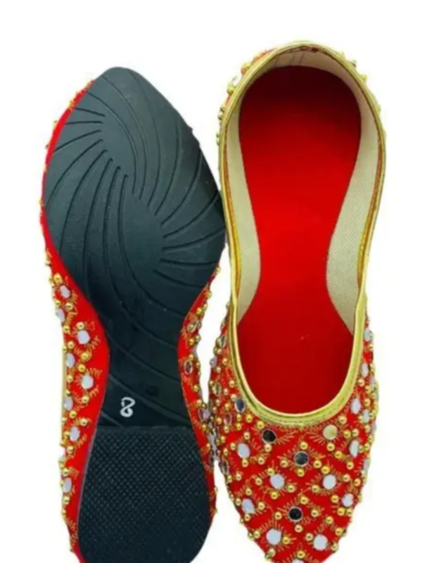 Embellished Jutties bellies Material: