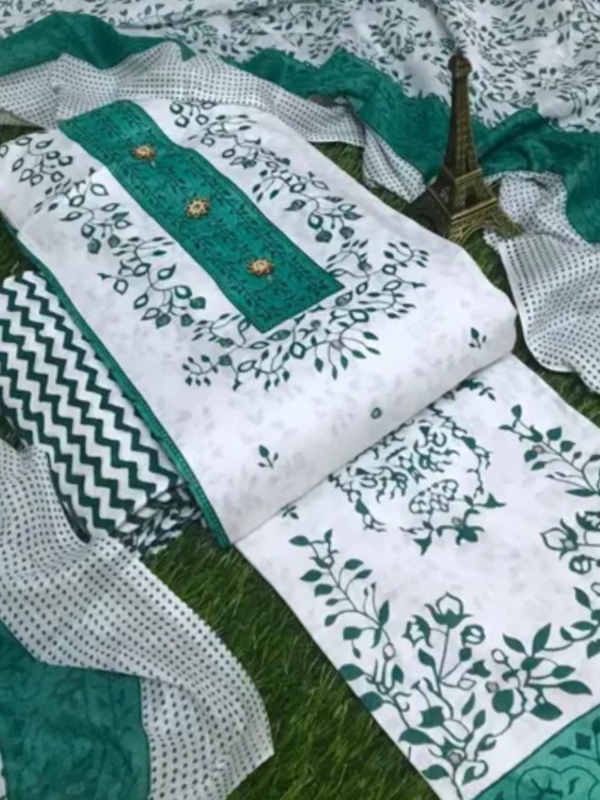 Women’s and Girls Trendy Teal Jaipuri