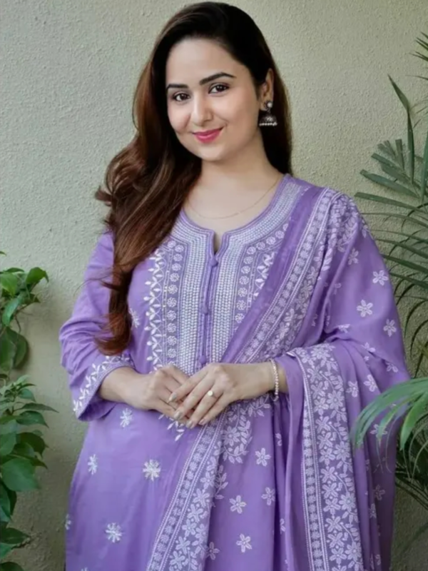 KURTI & PANT & DUPATTA SET/PLUS