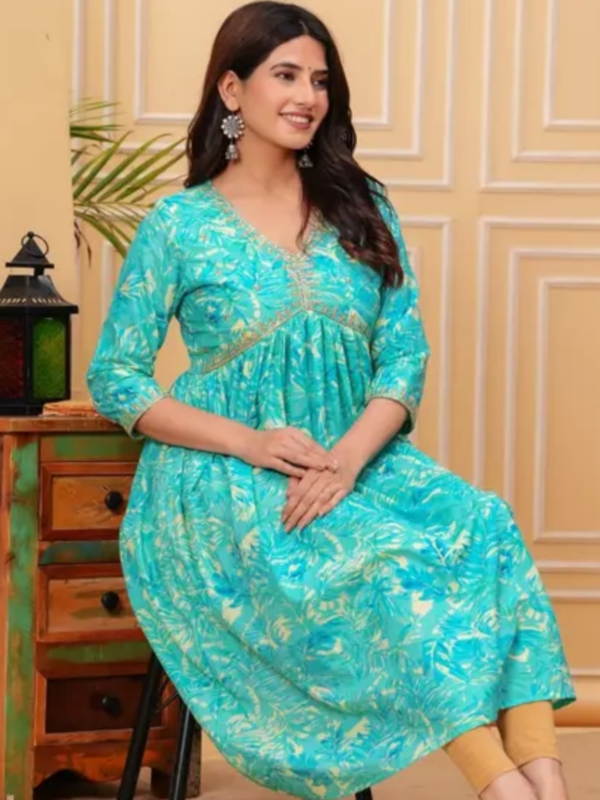 Women Printed Alia Cut Single