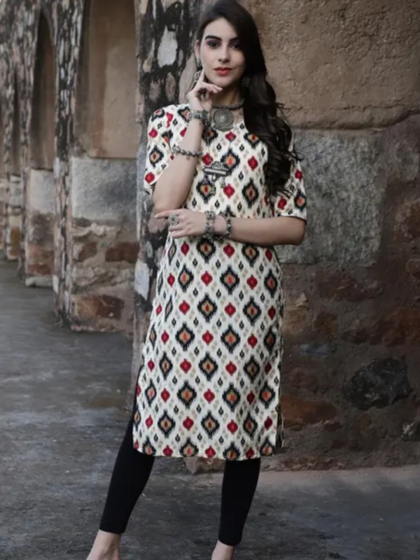 PremiumPrintedKurtiForWomenFabric: