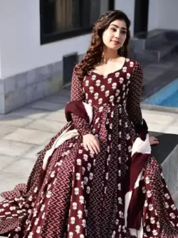 Women dupatta SetKurta Fabric: