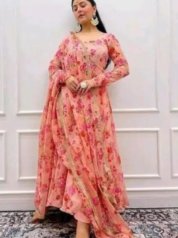 AakarshaDrishyaKurtisFabric:Georgette