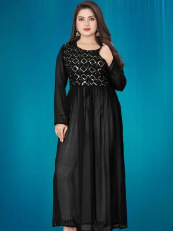 Women kurtiembroideryworkFabric: