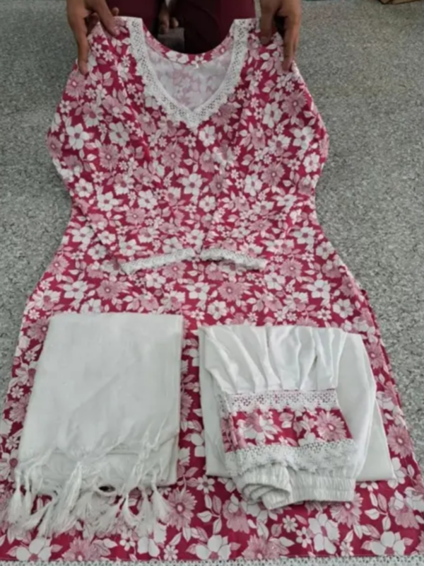 Cotton kurti pantKurta Fabric: CottonBottomwear Fabric: