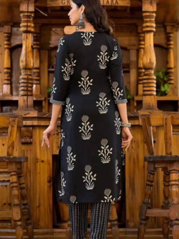 COTTON KURTA WITH DUPATTA