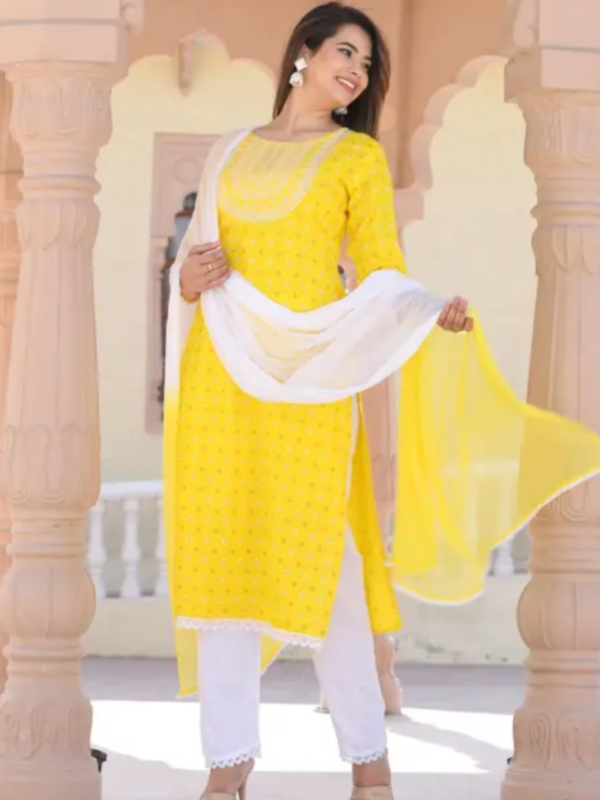 RAYON 3 PC SET FOR WOMAN FASHION