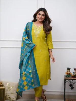 Women's Embrodairy kurta seat With
