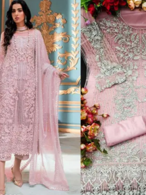 Aagam Pretty Semi-Stitched SuitsTop
