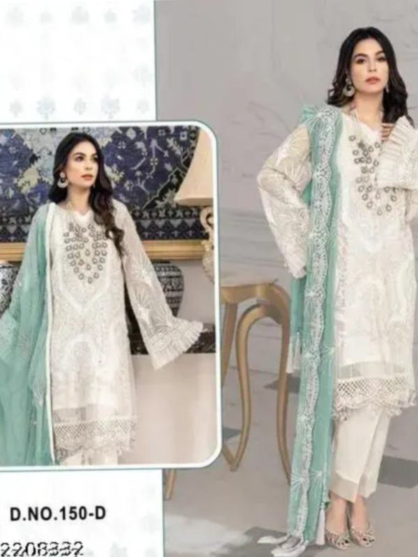 pakistani suitTop Fabric: NetLining