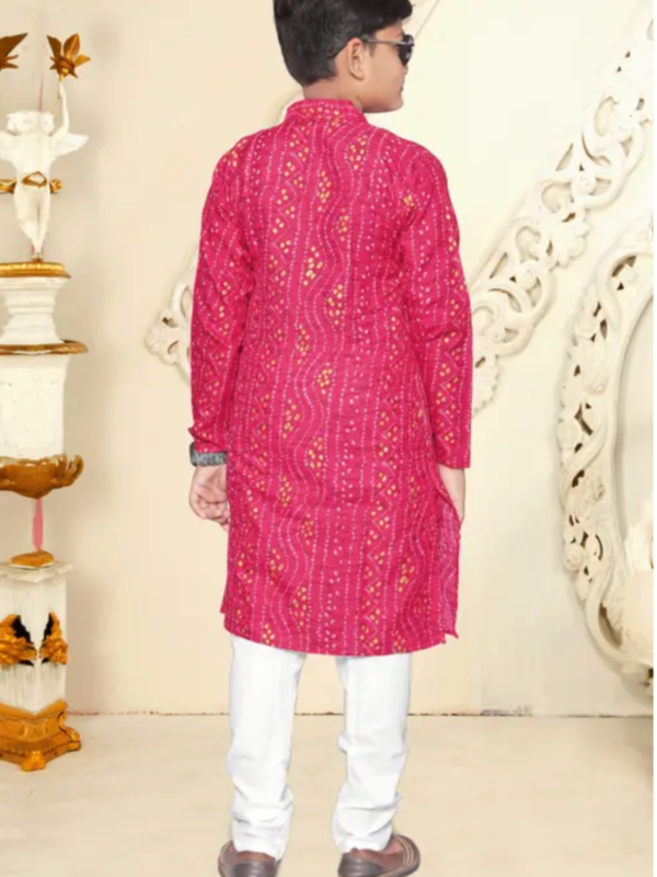 Boys Kurta SetsTop Fabric: CottonBottom