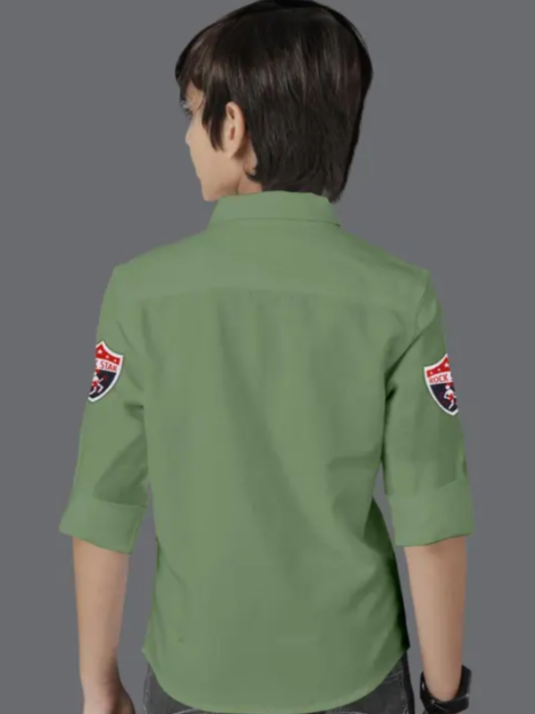 Trendy Boys pocket ShirtsFabric: Cotton