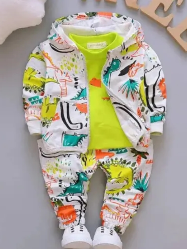 Fashion Boy’s Cotton Printed Hoodie