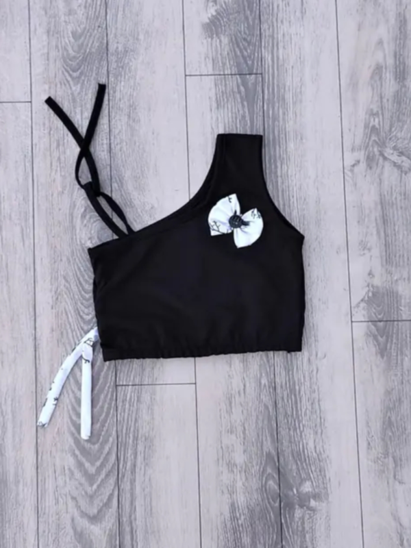 Trendy Black and White Kids Outfit Set