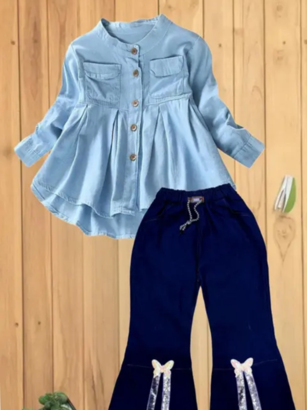 Girls palazzo jeans/ kids palazzo jeans/