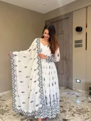 omengownwithdupattasetnopant]Fabric