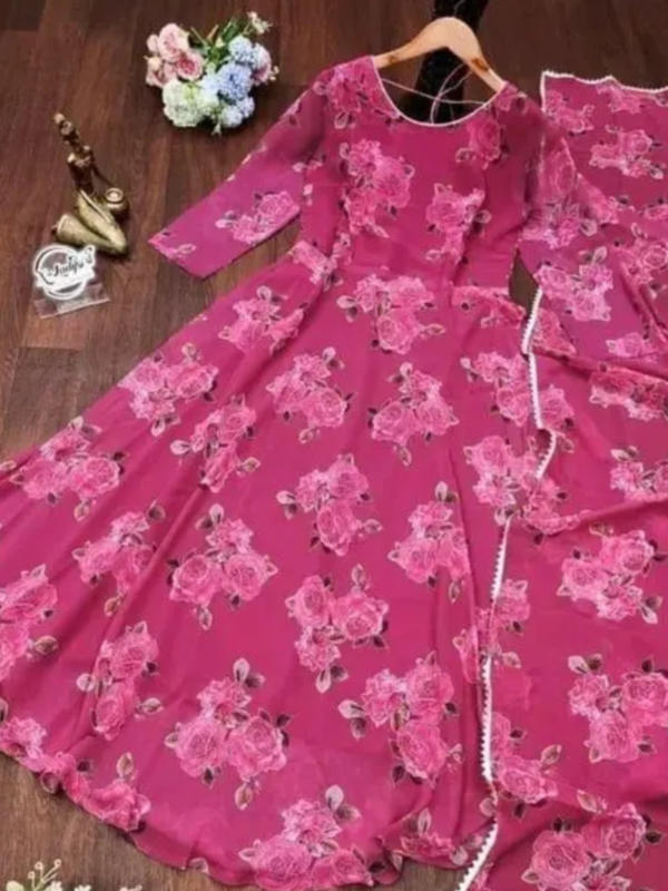 Classy Elegant Women GownsFabric: