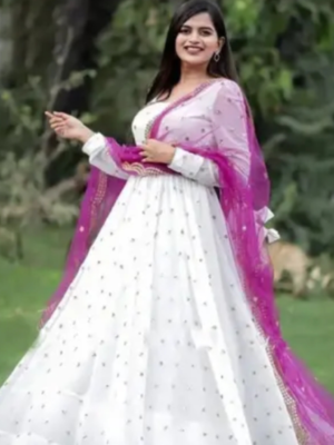 Stylish Fancy Trendy georgette Gown for