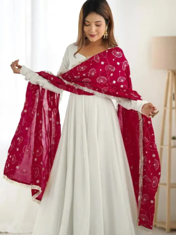 Women’s Geogette Anarkali Gown Dress