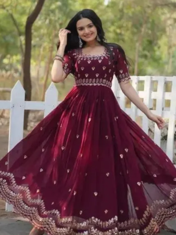 Krishna fashion New PartywearAnarkali
