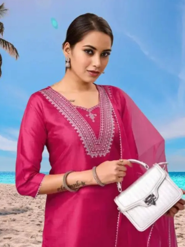 AAKRITI FEBBRIC PREMIUM QUALITY STEACHING FABRIC RAYON BISKIT SLSB