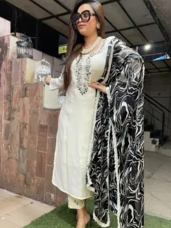 White colour viscose rayon fabric